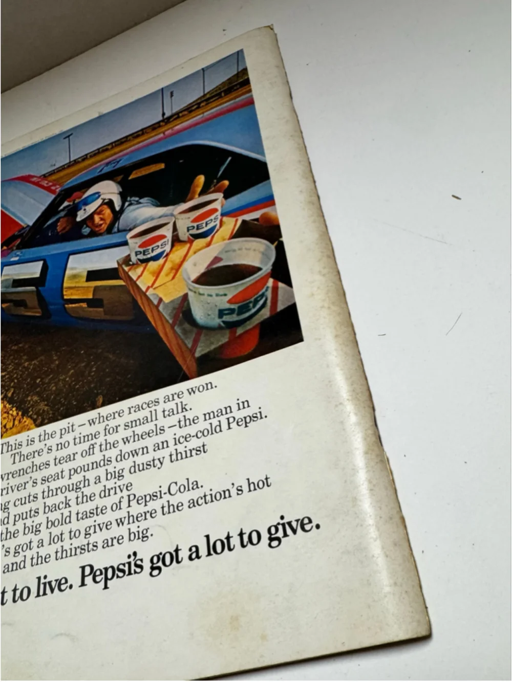 Vintage 1972 Winston 500 NASCAR Souvenir Program